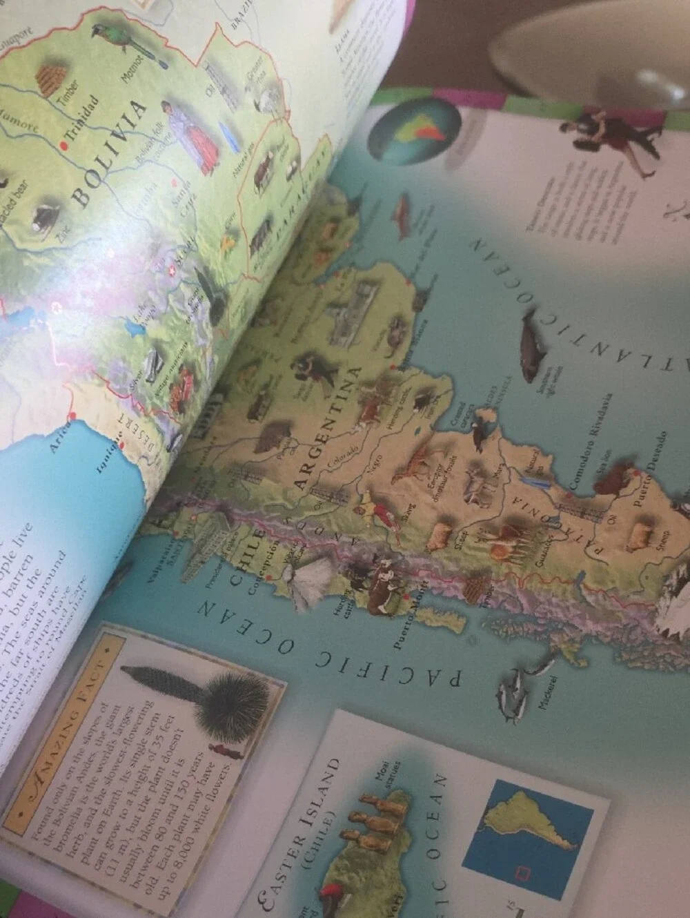 Children's Atlas of the World - Blue Globe Cover